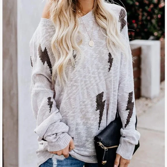 Amazon Lightning Knit Sweater S (oversized) - Picture 2 of 5